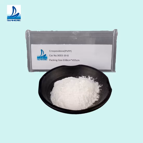 Crospovidona Pvpp de alta qualidade CAS nº 9003